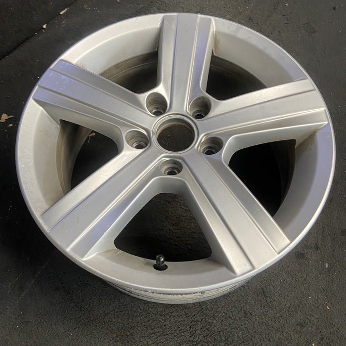 16" GOLF 15-17 16x6.5, alloy, 5 spoke, raised spokes Original OEM Wheel Rim - View 7