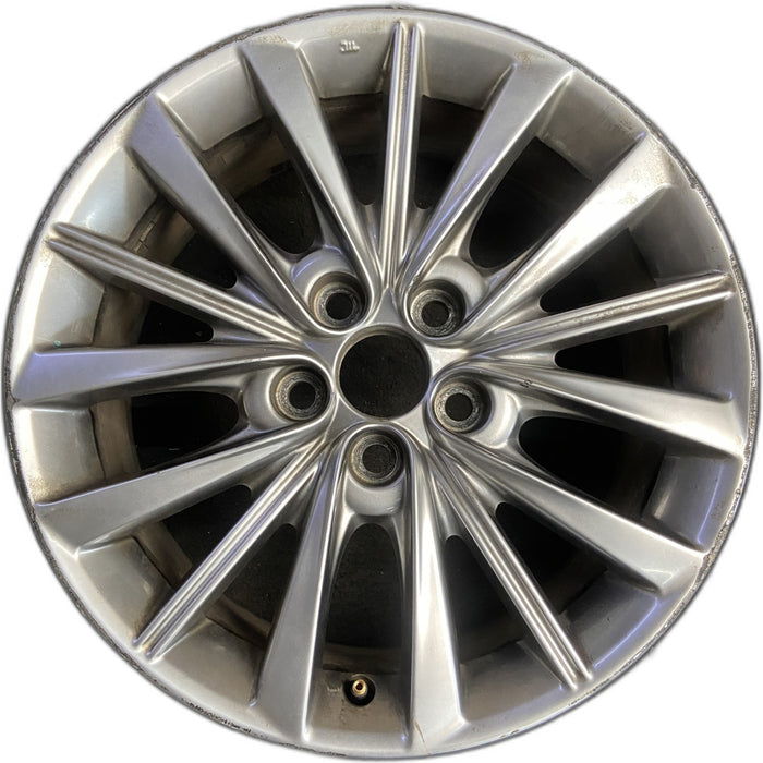 17" AVALON 16-18 17x7 , 15 spoke Original OEM Wheel Rim - Front View