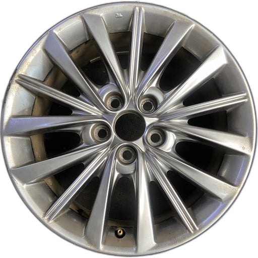 17" AVALON 16-18 17x7 , 15 spoke Original OEM Wheel Rim - Front View
