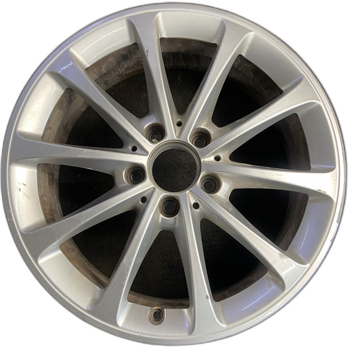 17" A-CLASS 19 177 Type, A220, 17x6.5, Original OEM Wheel Rim - Front View