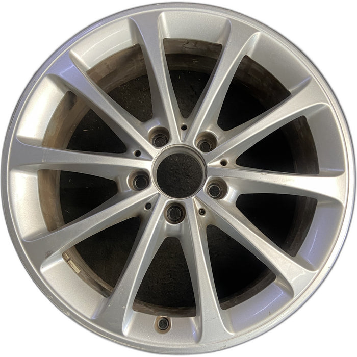 17" A-CLASS 19 177 Type, A220, 17x6.5, Original OEM Wheel Rim - Front View