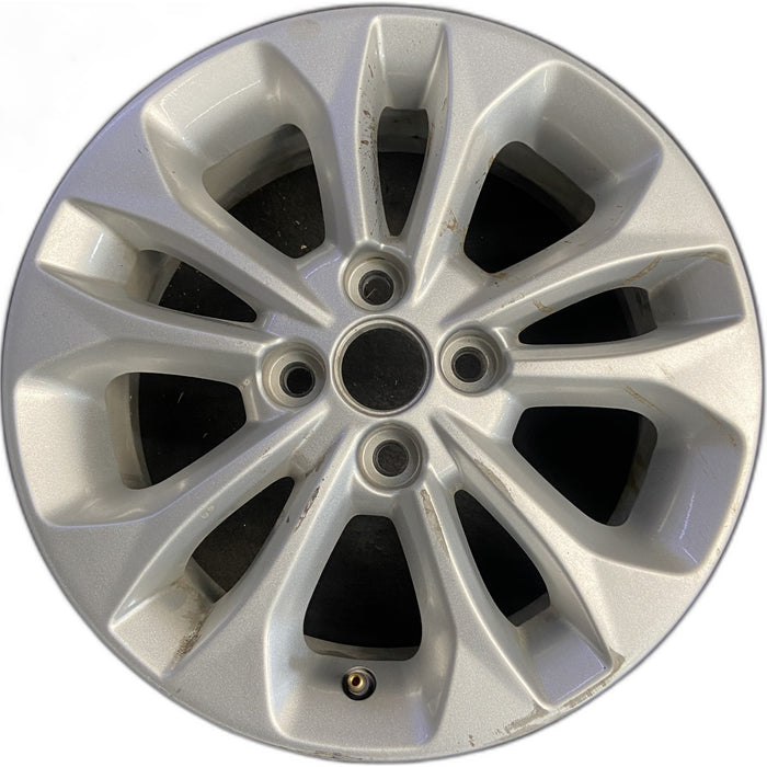 15" SPARK 19-22 15x6, aluminum, opt 5PN Original OEM Wheel Rim - Front View