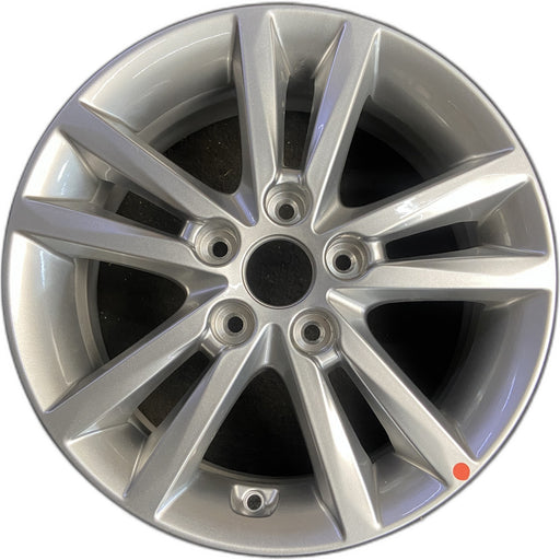 16" SONATA 15 16x6.5 , 10 spoke, w/o Original OEM Wheel Rim - Front View