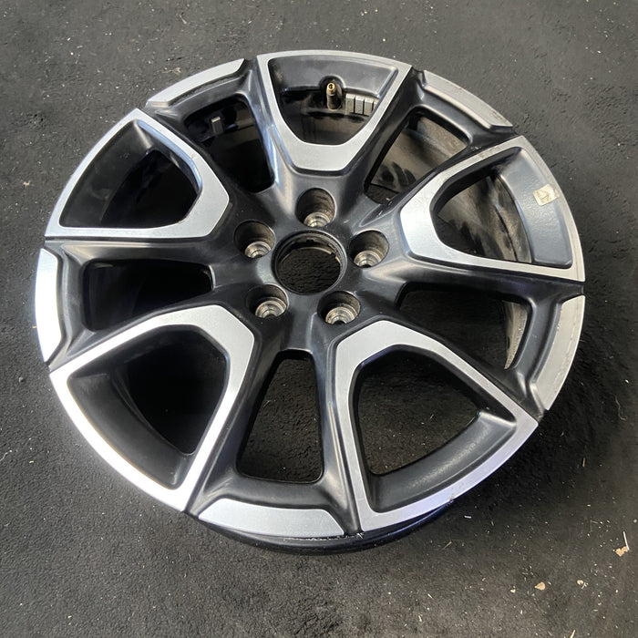 17" COMPASS 24 , 17x6.5, polished face with pockets, U spoke Original OEM Wheel - View 8