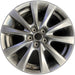 18" MAZDA 3 19-22 18x7 , 10 spoke, metallic silver Original OEM Wheel Rim - Front View