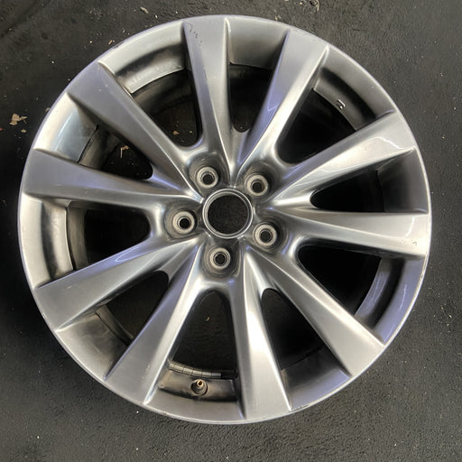 18" MAZDA 3 19-22 18x7 , 10 spoke, metallic silver Original OEM Wheel Rim - Additional View