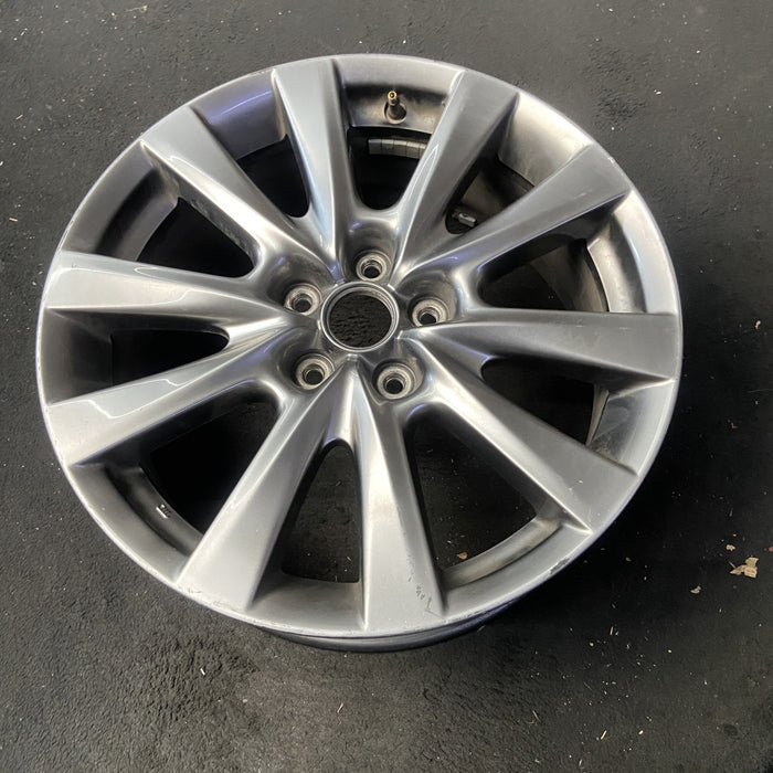 18" MAZDA 3 19-22 18x7 , 10 spoke, metallic silver Original OEM Wheel Rim - View 8