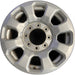 18" FORD F250SD PICKUP 23-24 18x8, aluminum, 8 spoke, flared spoke Original OEM - Front View