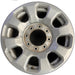 18" FORD F250SD PICKUP 23-24 18x8, aluminum, 8 spoke, flared spoke Original OEM - Front View