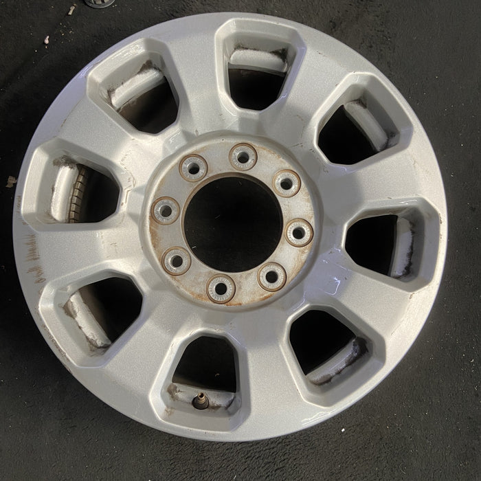 18" FORD F250SD PICKUP 23-24 18x8, aluminum, 8 spoke, flared spoke Original OEM - Additional View