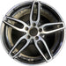 18" MERCEDES CLA-CLASS 17 117 Type, CLA250, 18x7.5, w/AMG, black accents - Front View