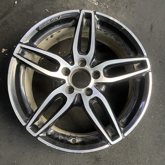 18" MERCEDES CLA-CLASS 17 117 Type, CLA250, 18x7.5, w/AMG, black accents - Additional View