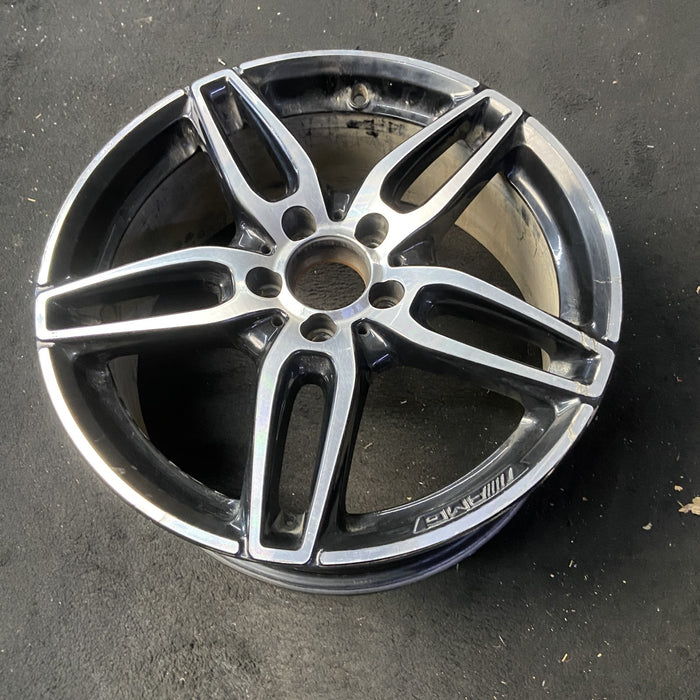 18" MERCEDES CLA-CLASS 17 117 Type, CLA250, 18x7.5, w/AMG, black accents - View 8