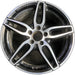 18" MERCEDES CLA-CLASS 17 117 Type, CLA250, 18x7.5, w/AMG, black accents - Front View