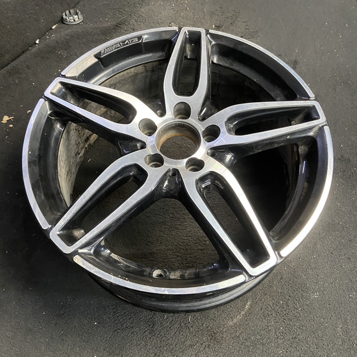 18" MERCEDES CLA-CLASS 17 117 Type, CLA250, 18x7.5, w/AMG, black accents - View 7