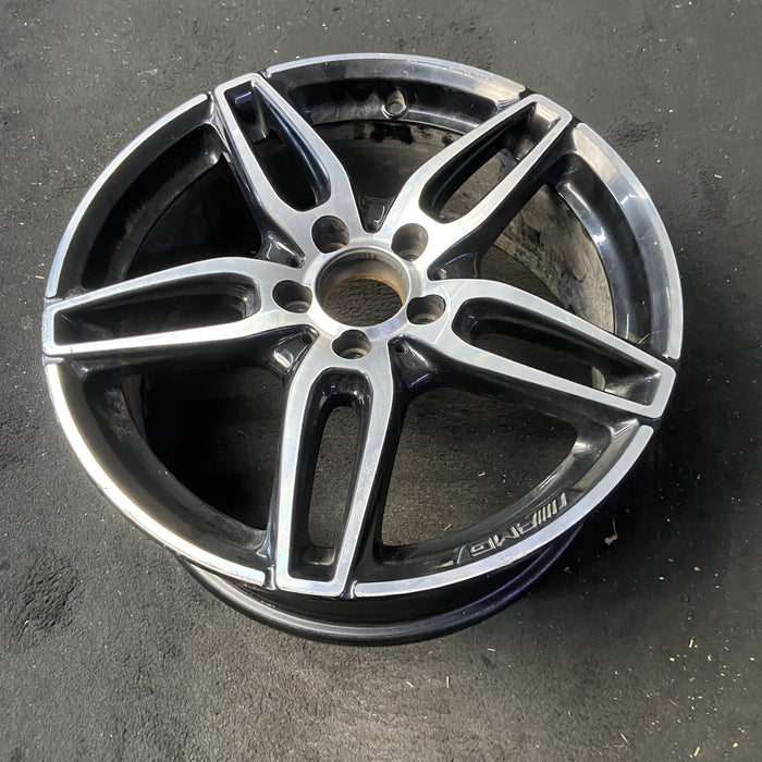 18" MERCEDES CLA-CLASS 17 117 Type, CLA250, 18x7.5, w/AMG, black accents - View 8
