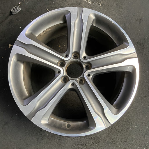 18" MERCEDES GLC-CLASS 16 , 18x8 , straight spokes Original OEM Wheel Rim - Additional View