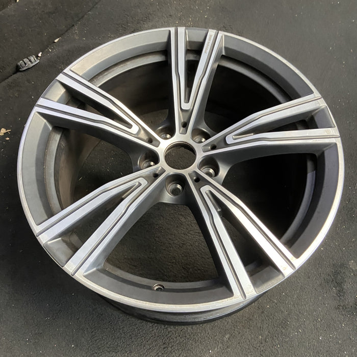 19" BMW 330e 21-24 19x8, , V spoke Original OEM Wheel Rim - View 7