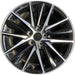 18" CAMRY 21-24 18x8 , 15 spoke , black Original OEM Wheel Rim - Front View