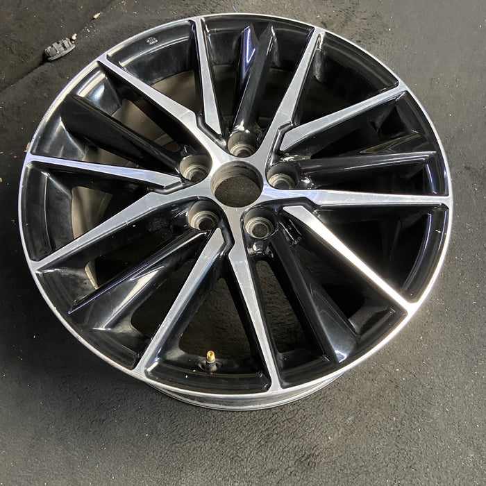 18" CAMRY 21-24 18x8 , 15 spoke , black Original OEM Wheel Rim - View 7