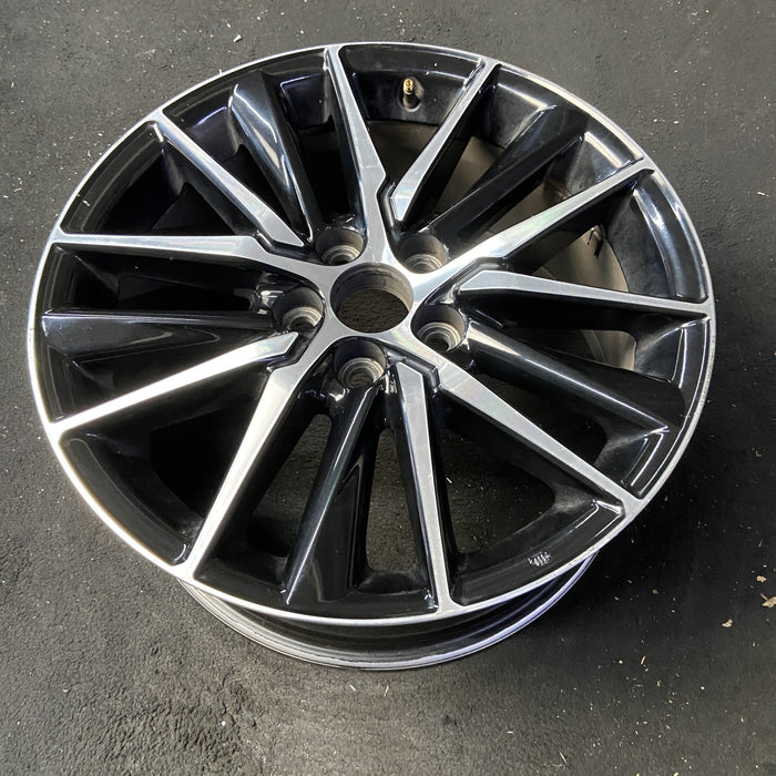 18" CAMRY 21-24 18x8 , 15 spoke , black Original OEM Wheel Rim - View 8