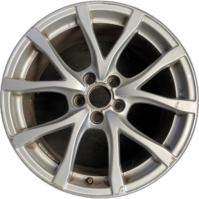 18" AUDI A6 07-10 18x8, 5 spoke, double Original OEM Wheel Rim - Front View