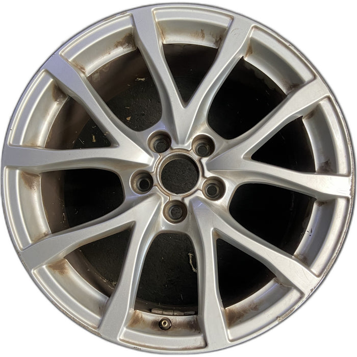18" AUDI A6 07-10 18x8, 5 spoke, double Original OEM Wheel Rim - Front View
