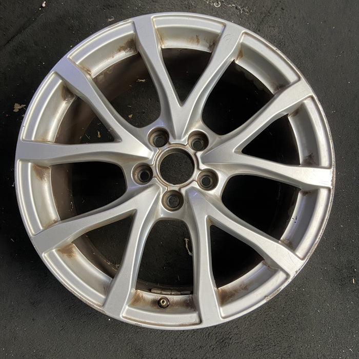18" AUDI A6 07-10 18x8, 5 spoke, double Original OEM Wheel Rim - Additional View