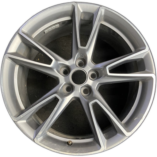 20" CAMARO 19-24 20x8.5, 5 split spoke, machined face Original OEM Wheel Rim - Front View