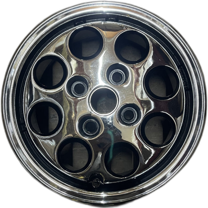 14" MAZDA RX7 86-87 14x5.5 , alloy, bright Original OEM Wheel Rim - Front View