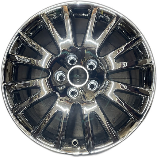 17" AUDI A4 05-09 17x7.5 , 16 spoke Original OEM Wheel Rim - Front View