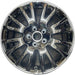 17" AUDI A4 05-09 17x7.5 , 16 spoke Original OEM Wheel Rim - Front View