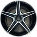 18" MERCEDES C-CLASS 15 205 Type, , C400, 5 spoke, 18x8.5, gray accents - Front View