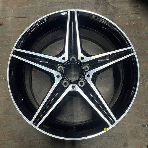 18" MERCEDES C-CLASS 15 205 Type, , C400, 5 spoke, 18x8.5, gray accents - Additional View