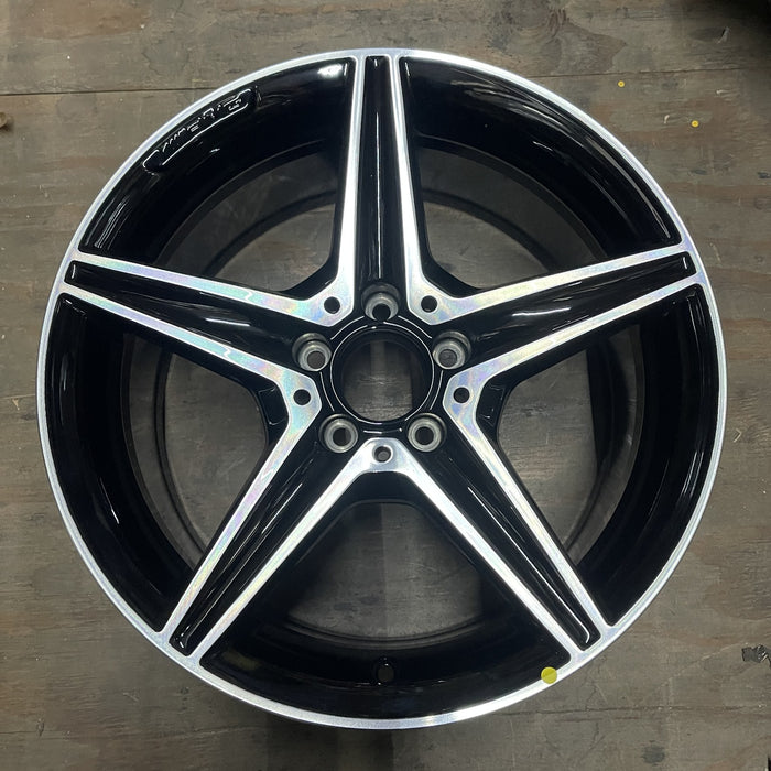 18" MERCEDES C-CLASS 15 205 Type, , C400, 5 spoke, 18x8.5, gray accents - Additional View