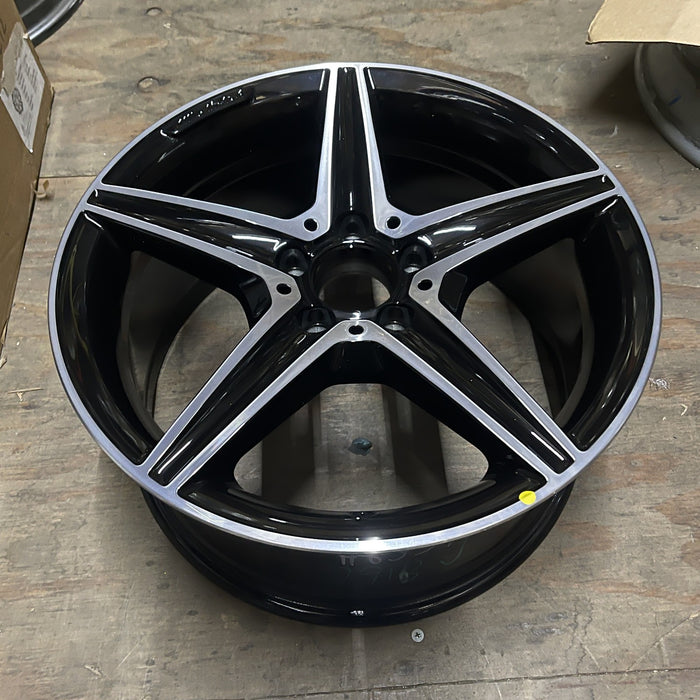 18" MERCEDES C-CLASS 15 205 Type, , C400, 5 spoke, 18x8.5, gray accents - View 7