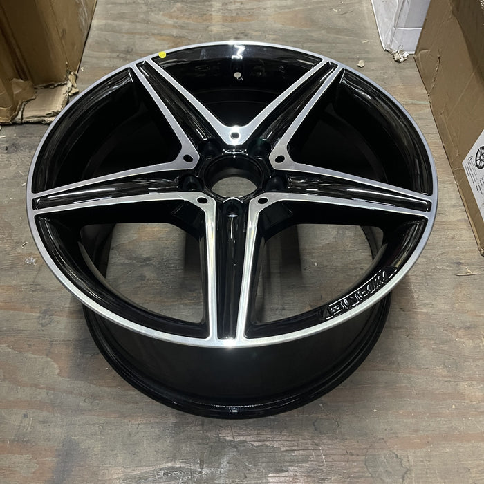 18" MERCEDES C-CLASS 15 205 Type, , C400, 5 spoke, 18x8.5, gray accents - View 8