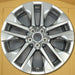 19" RAV4 19-20 19x7.5 , , silver inlay Original OEM Wheel Rim - Front View