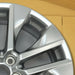 19" RAV4 19-20 19x7.5 , , silver inlay Original OEM Wheel Rim - Close-Up Detail