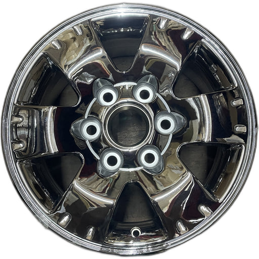 16" MONTERO 03-04 , alloy, 6 spoke, chrome Original OEM Wheel Rim - Front View