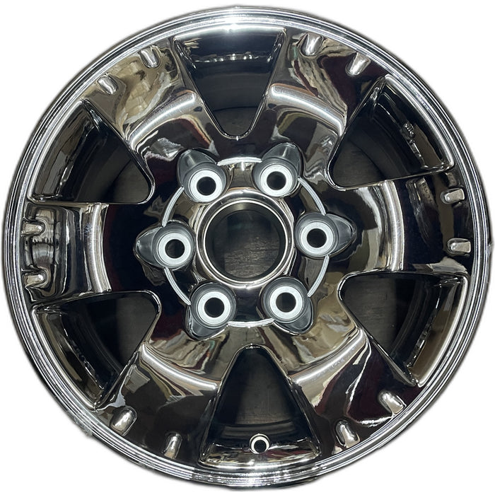 16" MONTERO 03-04 , alloy, 6 spoke, chrome Original OEM Wheel Rim - Front View