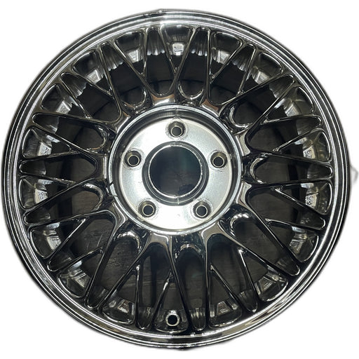 15" MAZDA 929 92 15x6 Original OEM Wheel Rim - CHROME - Front View