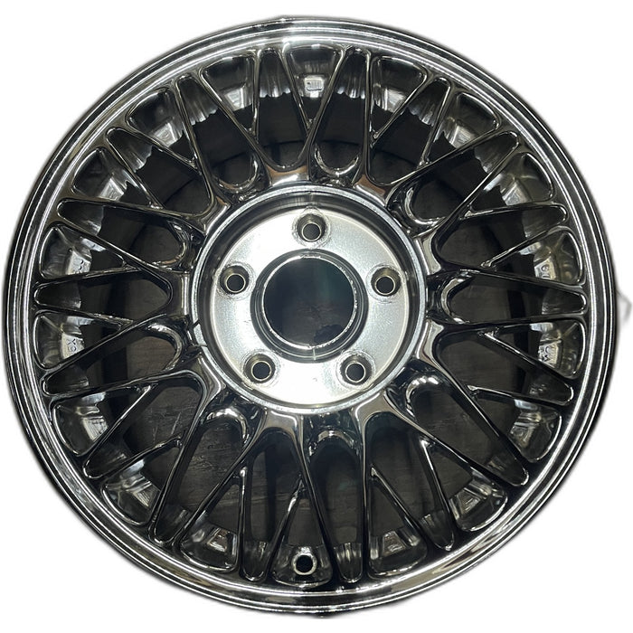 15" MAZDA 929 92 15x6 Original OEM Wheel Rim - CHROME - Front View