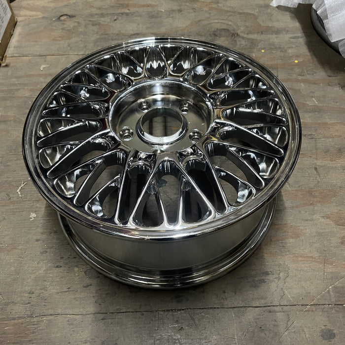 15" MAZDA 929 92 15x6 Original OEM Wheel Rim - CHROME - View 8