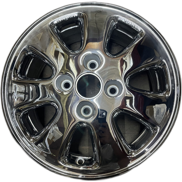 15" PRELUDE 92 15x6.5 , bright polished Original OEM Wheel Rim - Front View