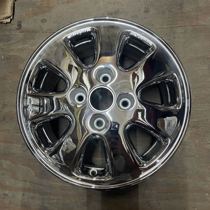 15" PRELUDE 92 15x6.5 , bright polished Original OEM Wheel Rim - Additional View