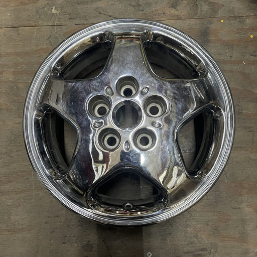 15" DIAMANTE 94-96 , aluminum, 5 spoke Original OEM Wheel Rim - Additional View