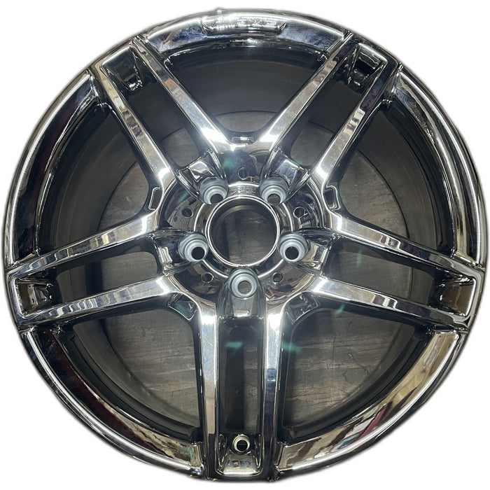 18" MERCEDES E-CLASS 14 212 Type, Sdn, E550, 18x8 Original OEM Wheel Rim - Front View