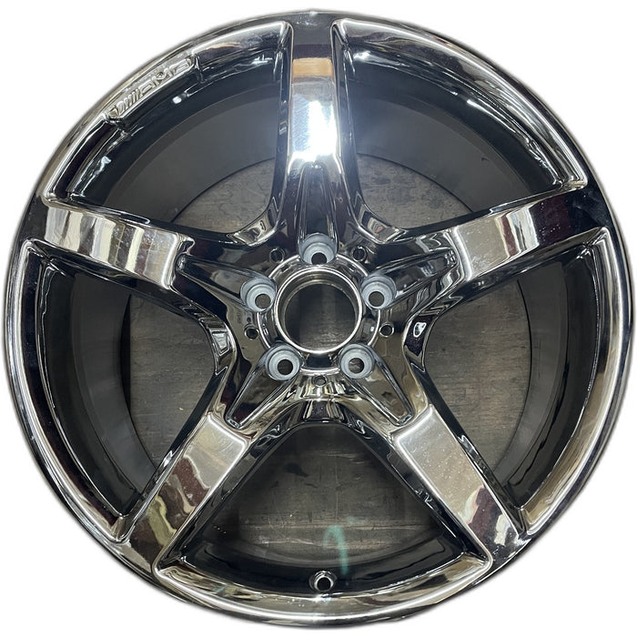 19" MERCEDES S-CLASS 13-15 231 Type; SL550, 19x9.5, 5 spoke Original OEM Wheel - Front View