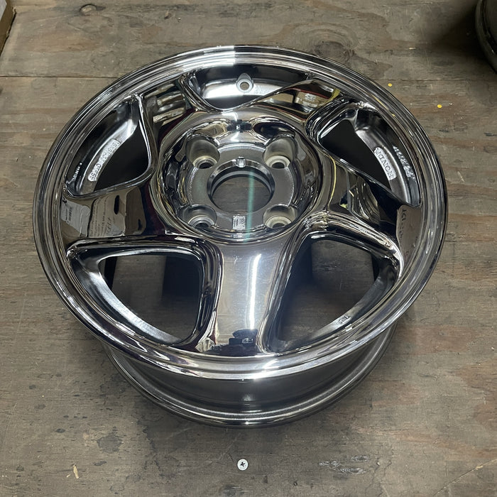 15" PRELUDE 93-96 15x6.5 , 5 spoke, silver with silver inset, L. Original OEM - View 8